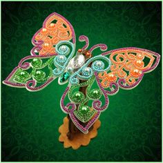 Набор для вышивания «Ажурная бабочка 083» Вдохновение