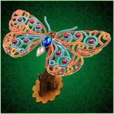Набор для вышивания «Ажурная бабочка 088» Вдохновение