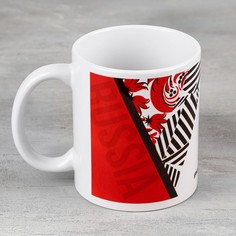 Кружка керамическая "Новая Гжель" 320 мл 7726039 Sima Land