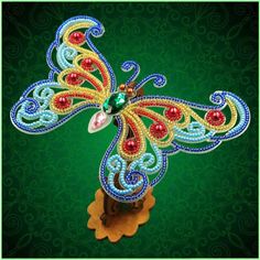 Набор для вышивания «Ажурная бабочка 084» Вдохновение