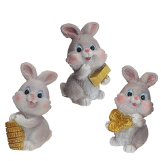 Фигурка декоративная "Кролик", 3,5*3*5,5 см, 3 вида KSM-774865 Remeco Collection