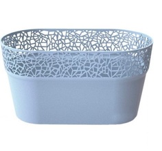 Кашпо Prosperplast Tree 27,5 х 14,8 х 14,5 см серое