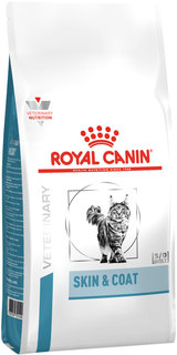 Сухой корм для кошек Royal Canin с чувствительной кожей и шерстью 4 шт по 3,5 кг