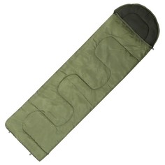 Спальный мешок-одеяло СП2 2-слойный, 200 х 75 см, не ниже +5 °С, цвета микс Chaika