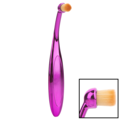 Кисть-щетка макияжная Universal Brush № 5 (03 Малиновая ручка) Irisk