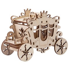 3D Пазлы Пазл 3D фанера Карета TAR-12, 7.5x10.5x8.6 см от Rezark