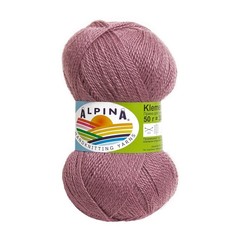 Пряжа ALPINA KLEMENT 4 шт. х 50 г 300 м в упак. цвет №13 сиреневый KLEMENT-№13 с