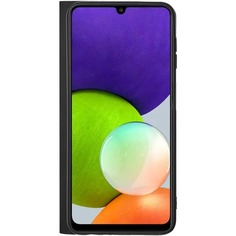 Чехол Book Cover Silk Pro для Xiaomi Redmi Note 10 Pro, черный, PET синий, Deppa