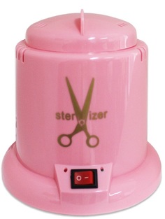 Стерилизатор для инструментов шариковый, ASI accessories Tools Sterilizer, бледно-розовый