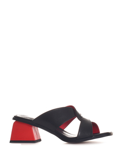 Мюли женские COVANI MDS21-HCL3035 черные 37 RU