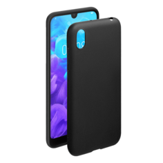 Чехол Deppa Gel Color Case для Huawei Y5 (2019) черный PET белый 87149