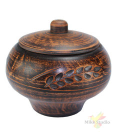 Горшок для жаркого малый Колос 350 мл No Brand