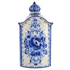 Штоф фарфоровый "Святая вода". Гжель Russia The Great