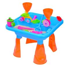 Игровой столик с песочным набором, 2 в 1, 18 предметов, высота 35,5 см Bazar