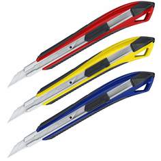 Нож канцелярский BERLINGO "Razzor 300", 9мм, арт. 330392 - (3 шт.) No Brand