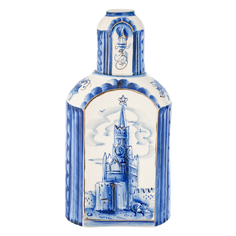 Штоф фарфоровый "Праздничный". Гжель Russia The Great