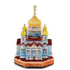 Штоф фарфоровый "Храм Христа Спасителя" Russia The Great
