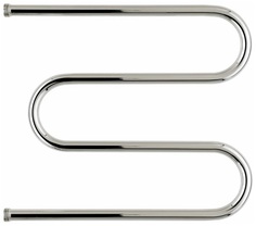 Полотенцесушитель водяной нерж сталь М-образный Ду 25 (1") НР 500х400мм боковое подключени Элит Металл