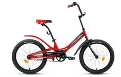 Велосипед FORWARD Scorpions 20 1.0-10,5"-20г. (красный-черный)