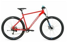 Велосипед FORWARD Sporting 29 XX D-19"-22г. (красный-синий)