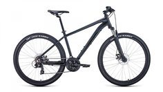 Велосипед FORWARD Apache 27,5 2.0 Disc-15"-21г. (черный матовый-черный)