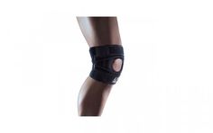 Cуппорт колена с усиленными ремнями EXTREME 533CA (откр.коленная чашечка) (черный) LP Support