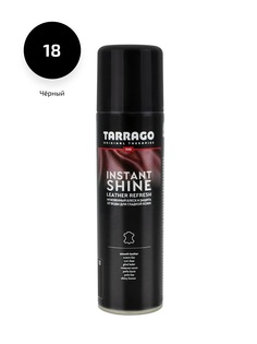 Аэрозоль-полироль для гладкой кожи Tarrago Instant Shine black 250 мл