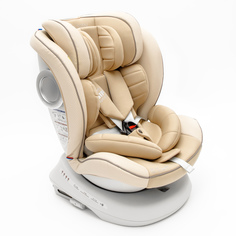 Автокресло Amarobaby CHAMPION, Isofix класс D, группа 0+/1/2/3, бежевый