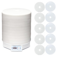 Сушилка для овощей и фруктов Ezidri FD500 DIGITAL White