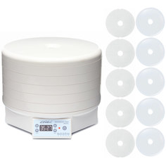 Сушилка для овощей и фруктов Ezidri FD500 DIGITAL White