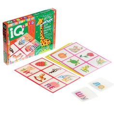 Лото пластиковое для малышей Айрис-пресс Читаем по слогам, Учимся читать! 9281253