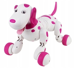 Радиоуправляемая робот-собака HappyCow Smart Dog - 777-338 (Розовая) No Brand