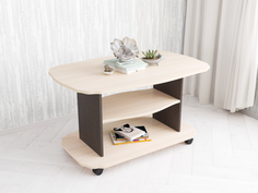 Столик журнальный Консул-2, дуб молочный ТЭКС