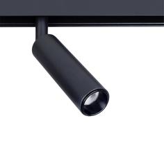 Светильник трековый, спот Arte Lamp LINEA, A4630PL-1BK, 8W, LED