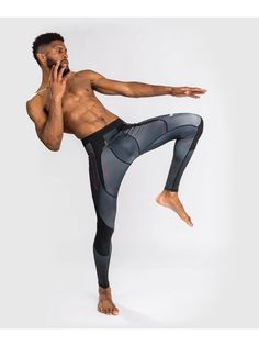 Компрессионные штаны Venum Okinawa 3.0 Black/Red (XXL)