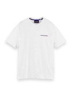 Футболка унисекс Scotch & Soda 167331/0006 белая S