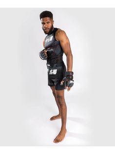 Шорты ММА Venum Okinawa 3.0 Black/Red (XXL)