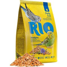 Основной корм RIO для волнистых попугайчиков, 10шт по 500г
