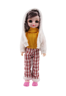 Кукла Модница в клетчатых штанах K7441-3 Kari Kids