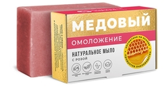 Мыло медовое Омоложение, 100г Дом Природы