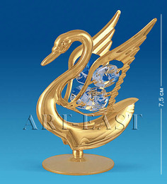Фигурка Лебедь бол. (Юнион) AR-3373 113-60822 Crystal Temptations