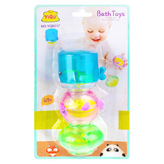 Игрушка для ванны YQ8217 Веселое купание на листе Oubaoloon