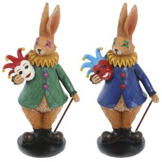 Фигурка декоративная "Кролик", L10 W7 H19 см, 2 вида KSM-781718 Remeco Collection