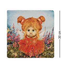 Наволочка гобеленовая Мечтательный ангел 30*30 ANG-628 113-503105 Artangels