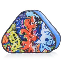 Ледянка треугольная Graffiti Тяни толкай