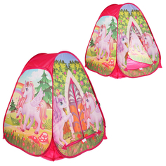 Палатка детская игровая Единороги в сумке Играем вместе