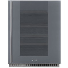 Встраиваемый винный шкаф Smeg CVI138RS3 серебристый