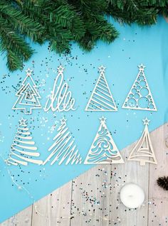 Набор новогодних украшений «Ёлочки» Fenix