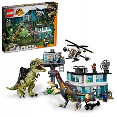 Lego Конструктор LEGO Jurassic World Атака Гиганотозавров и Теризинозавров 76949
