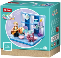 Конструктор M38-B0791C Mini изделие (117 дет) в коробке Sluban
